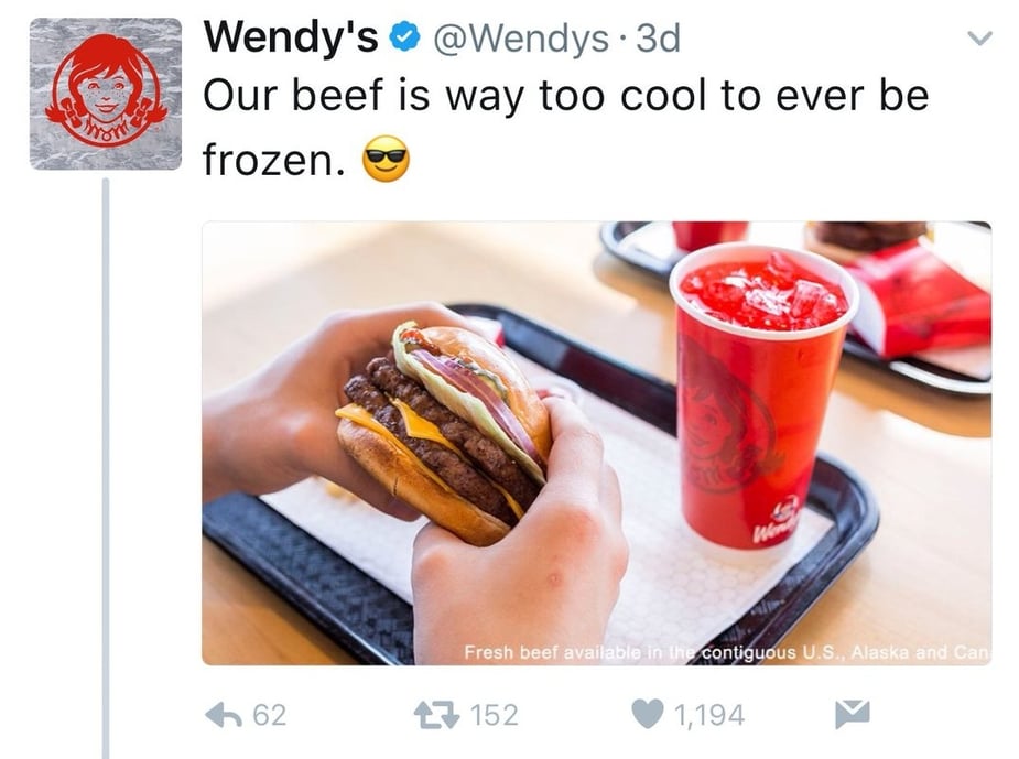 Fast-food giant Wendy’s takes on Twitter bully